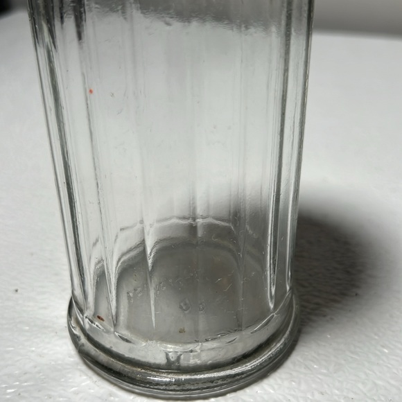 Vintage Chicago Glass Sugar Jar with Metal Lid - Picture 3 of 4
